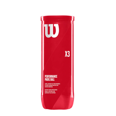 WILSON x3 BÄLLE 3er DOSE